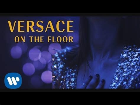 la canzone versace on the floor cosa significa|versace on the floor mp3.